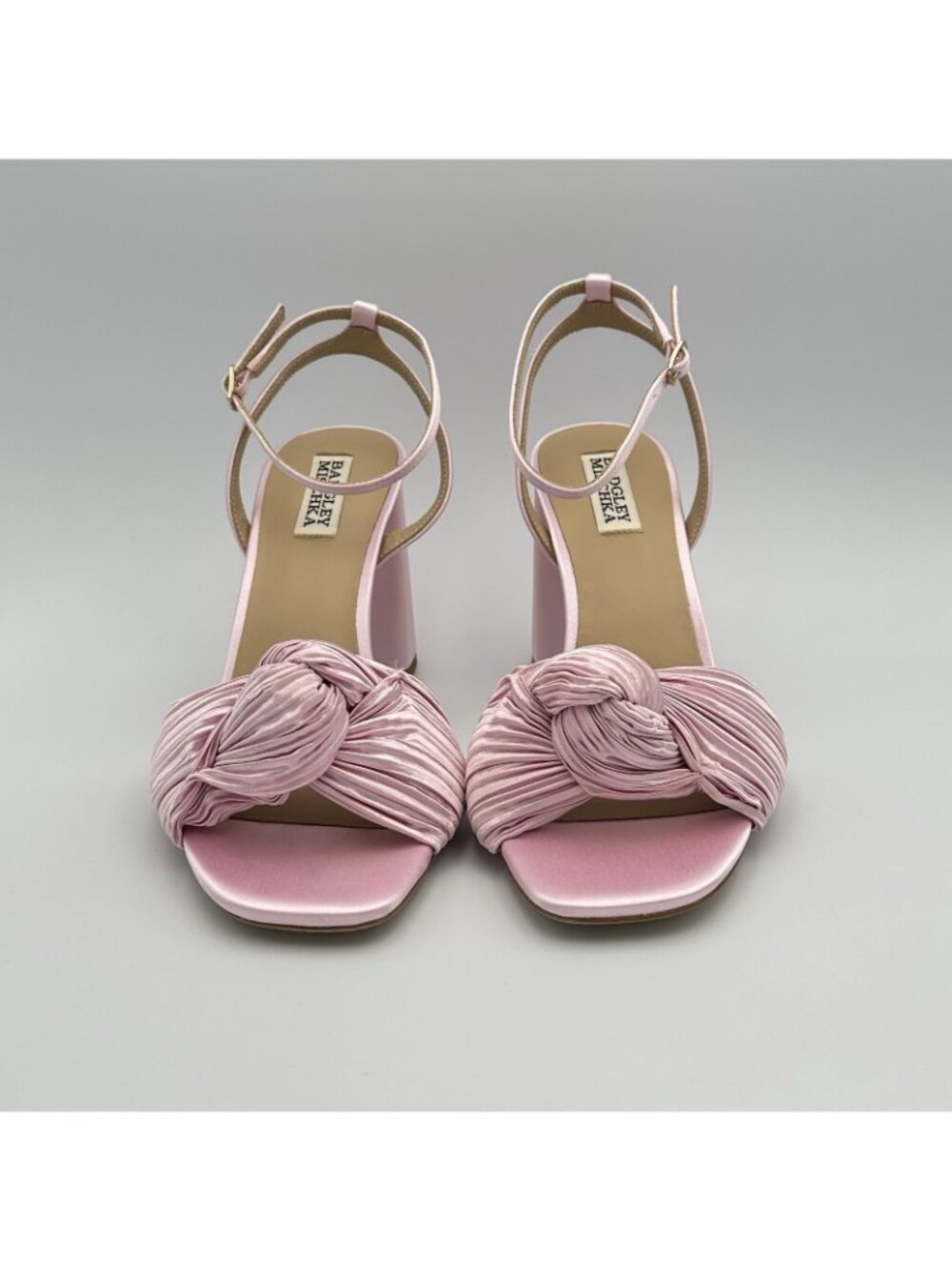 Badgley Mischka Dafne Blossm Sandals Women’s Size 8.5 Pink Ankle Strap NWT - Picture 3 of 9